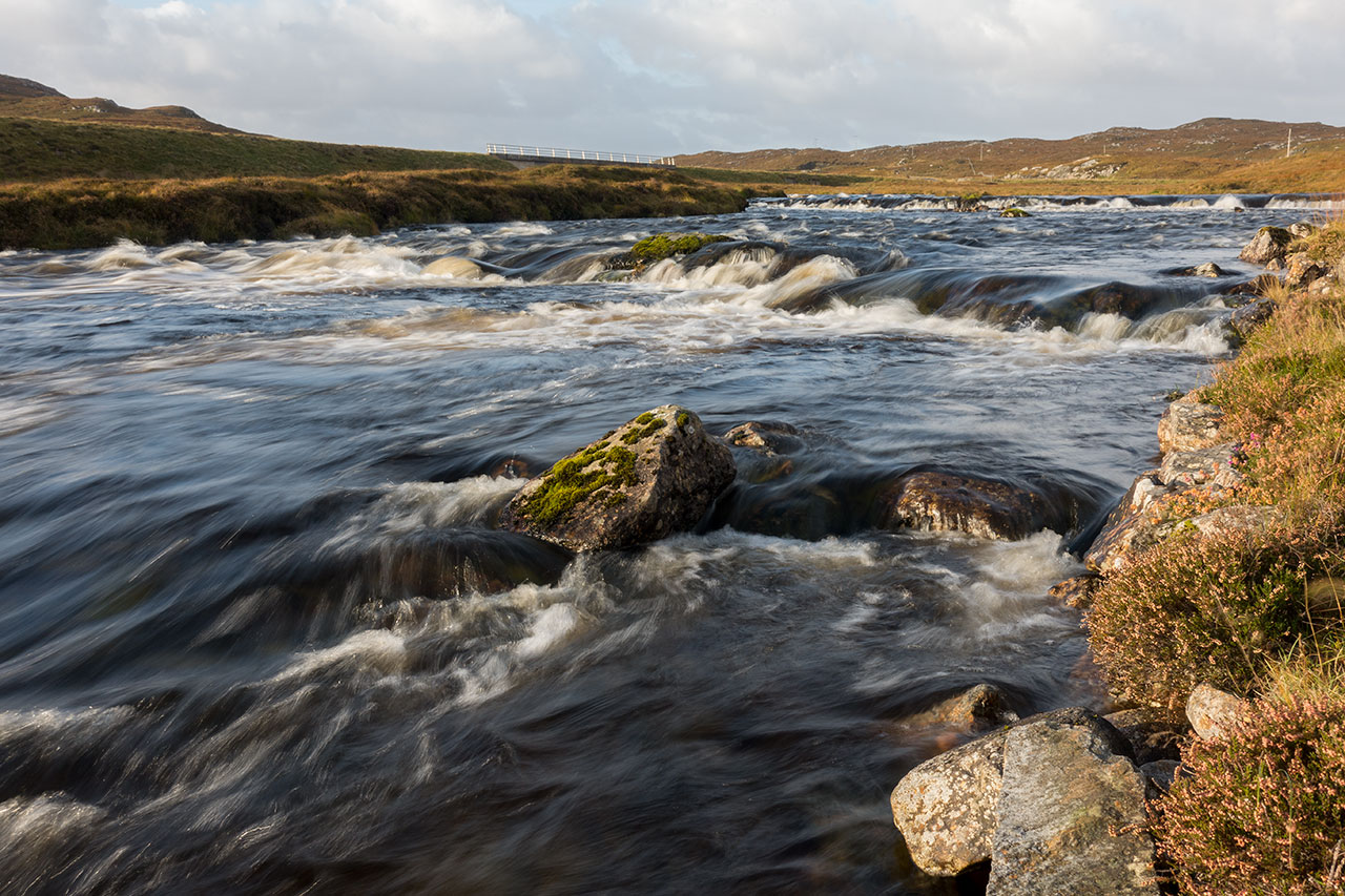 Isle of Lewis salmon river