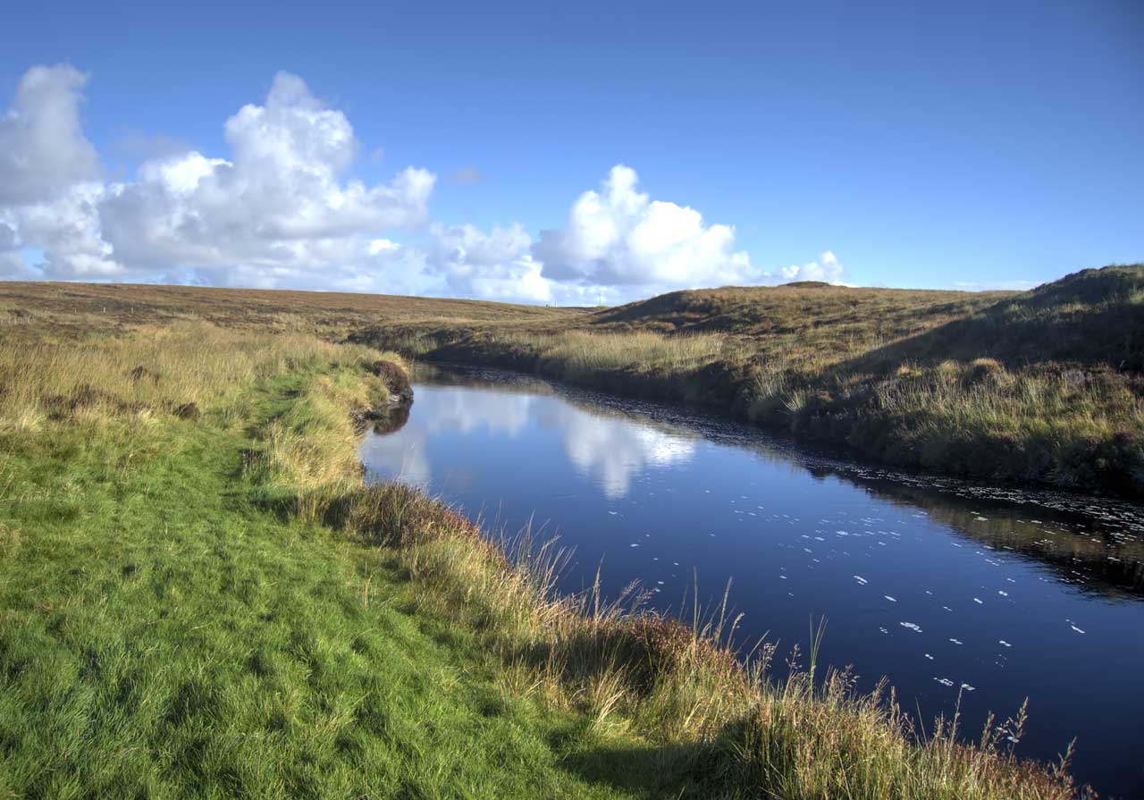 Hopeless October conditions for salmon fishing in the Hebrides