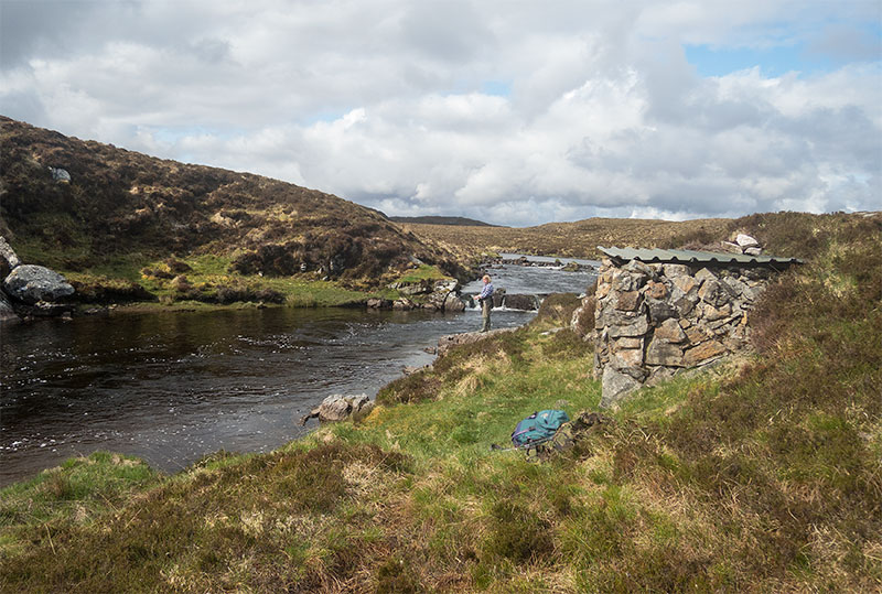 Spring salmon fishing on the Isle of Lewis