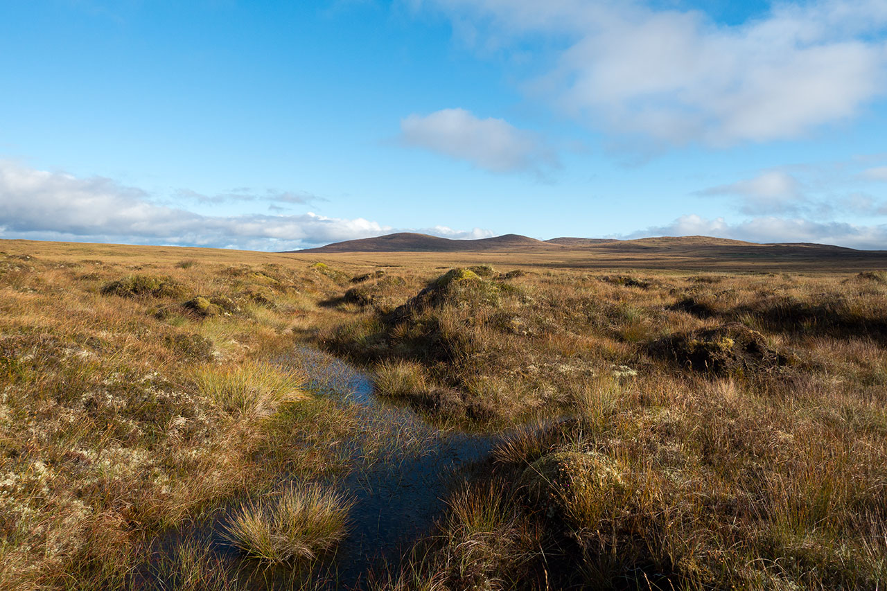 An unusual Autumnal view of the Barvas Hills